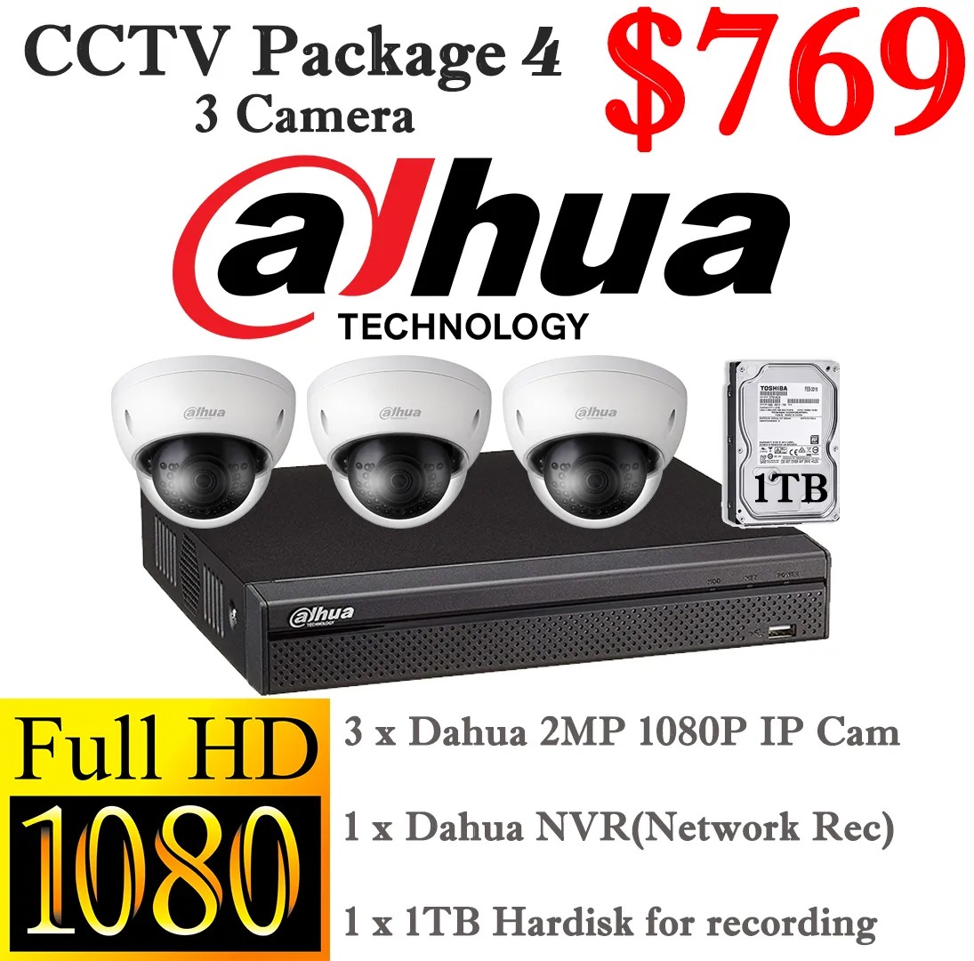 dahua 3pcs